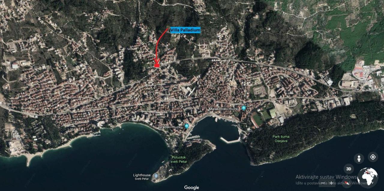 Villa Palladium Makarska Eksteriør billede